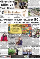 SAFRANBOLU BİRLİK HABER